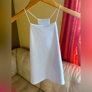 Baby blue tank- Zara